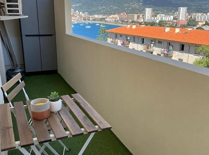 Apartamento T2 Vue - Entre Aeroport Et Centre-ville Ajaccio (Corsica)